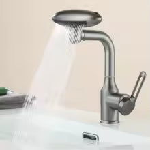 GRIFO DE LAVADO DE ACERO INOXIDABLE 4 EN 1