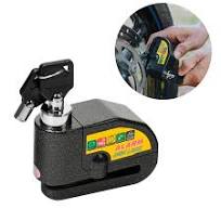 Candado Alarma Para Disco De Moto