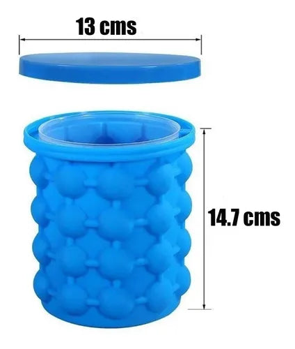 Cubeta para 120 hielos de silicona