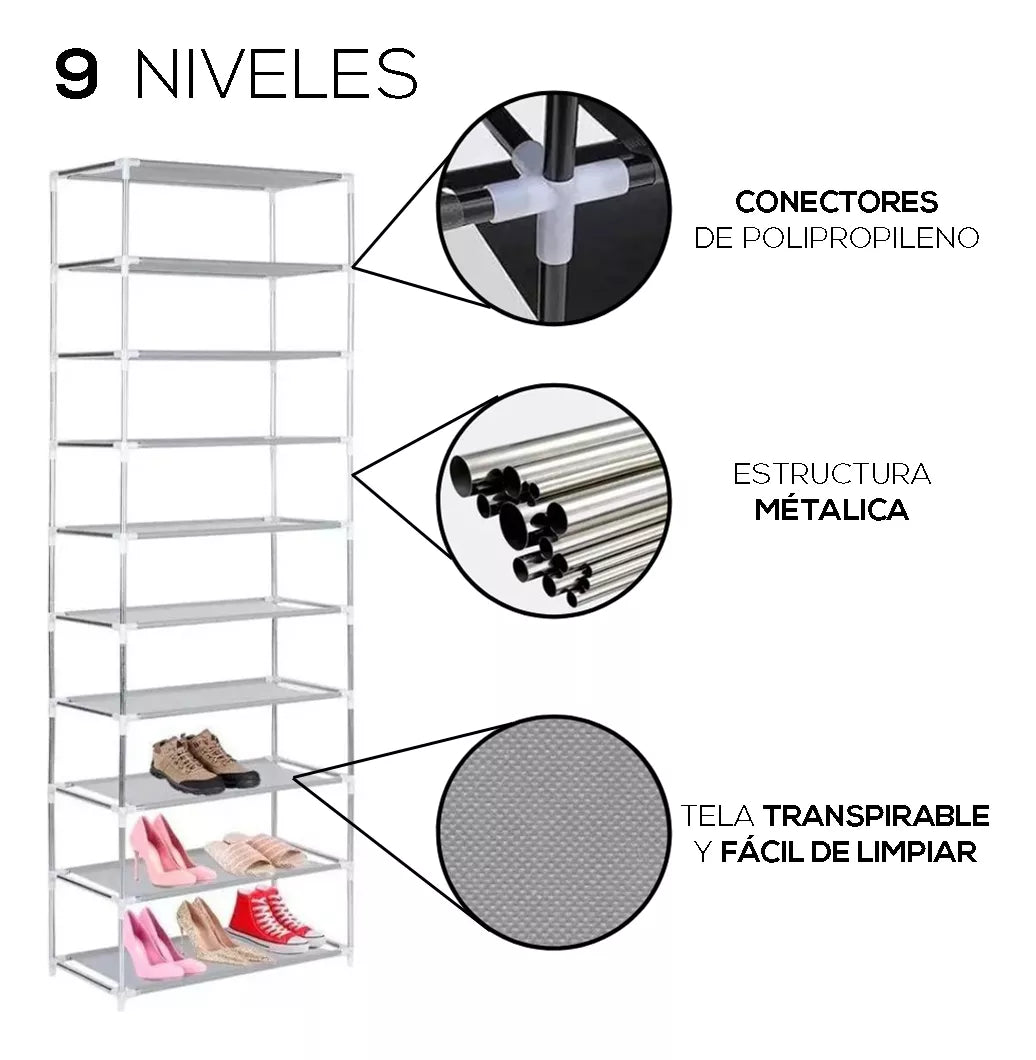 Zapatero armable  9 Niveles