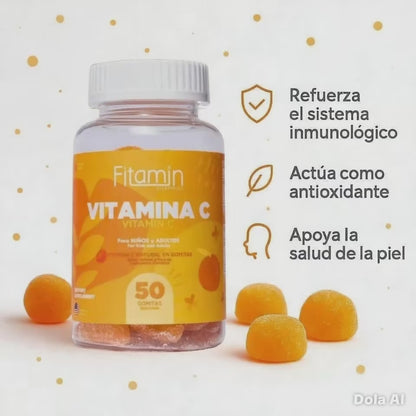 Gomitas Vitamina C para niños y adultos