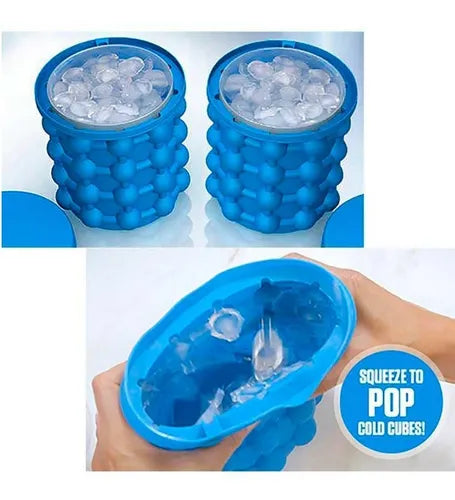 Cubeta para 120 hielos de silicona