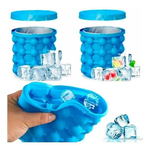 Cubeta para 120 hielos de silicona